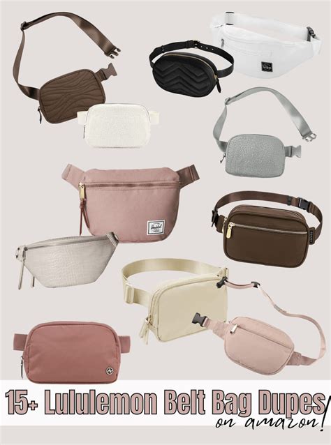 amazon lulu belt bag dupe|lululemon 2l belt bag dupe.